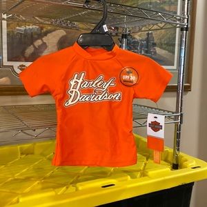 12 Months Harley Davidson Baby Rashguard